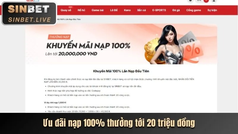Khuyến mãi hoàn trả hàng ngày tot88